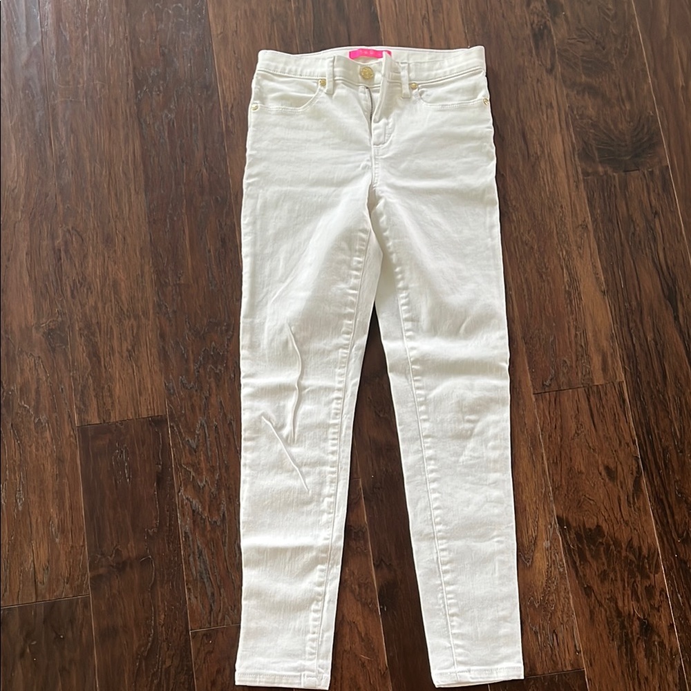 Lilly Pulitzer White Skinny Jeans